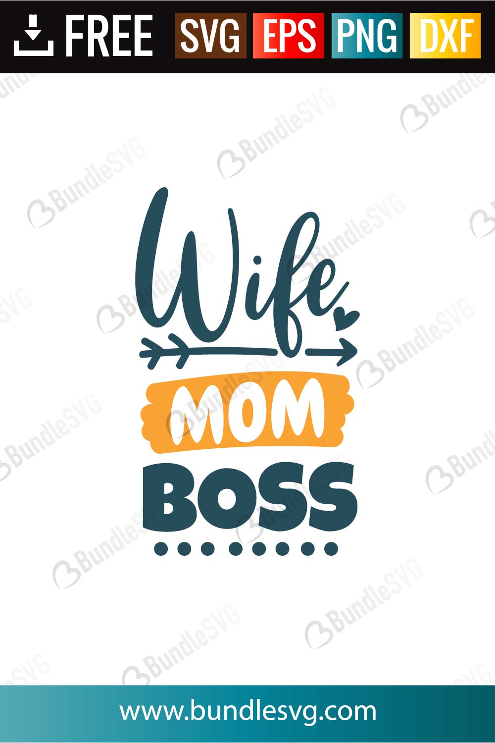 Download Wife Mom Boss Svg Cut Files Bundlesvg