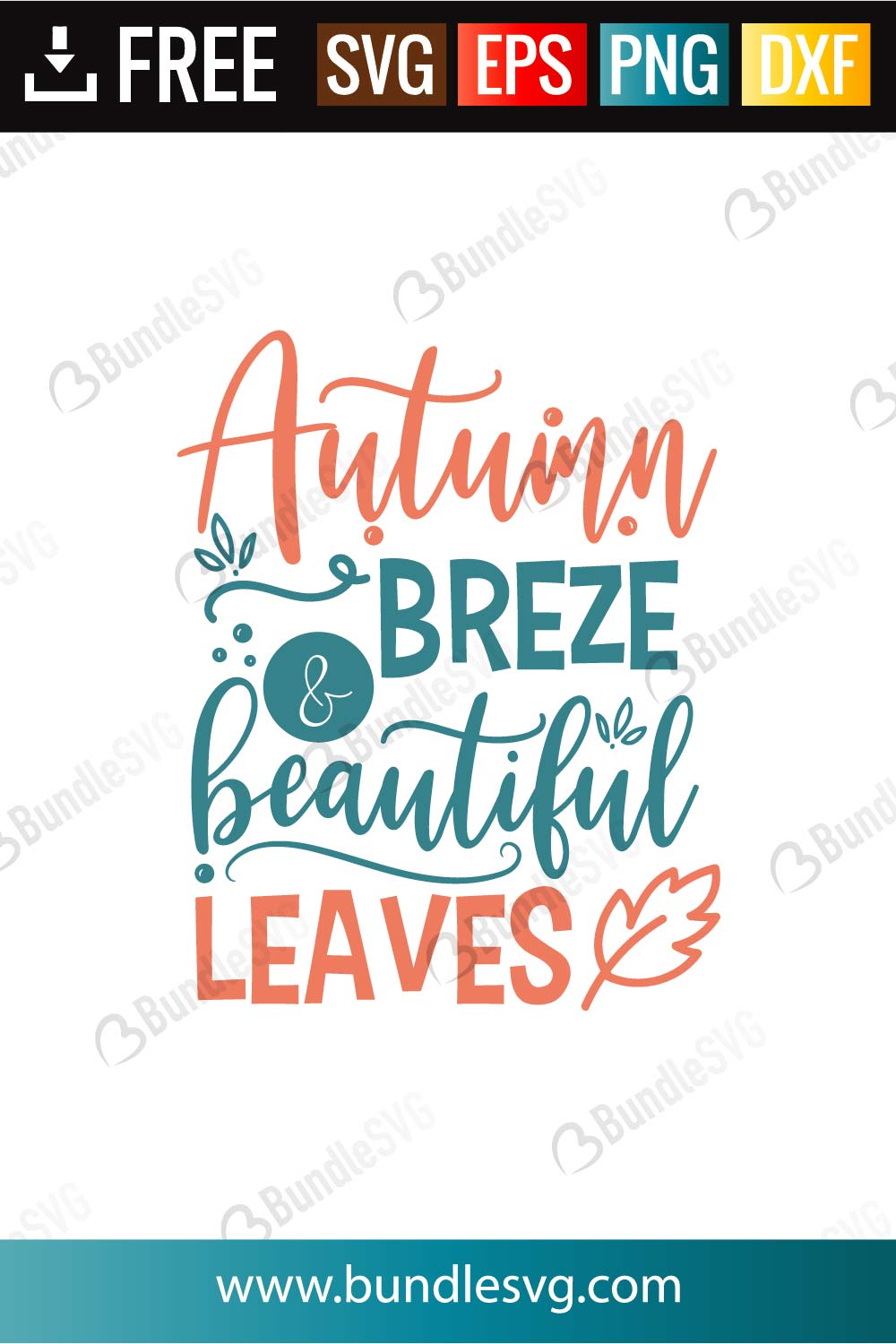 Download Autumn Breze And Beautiful Leaves Svg Cut Files Bundlesvg