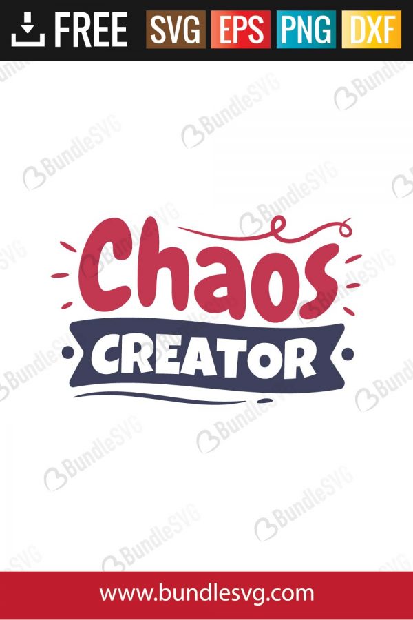 Chaos Creator Svg Cut Files Bundlesvg