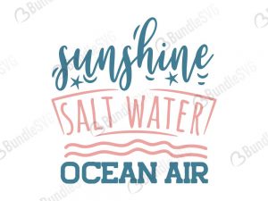 sunshine salt water svg