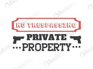 no trespassing svg files