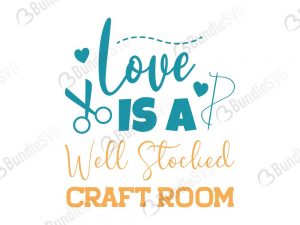 Love Is A Well Stocked SVG Files