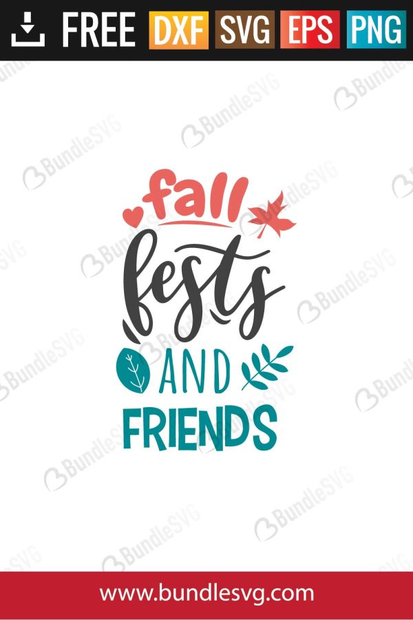 Fall Fests and Friends SVG Files