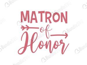 Matron of Honor SVg