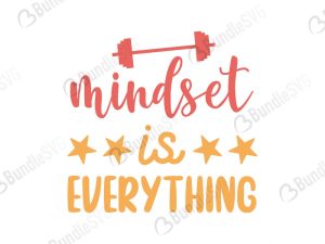 Mindset Is Everything SVG