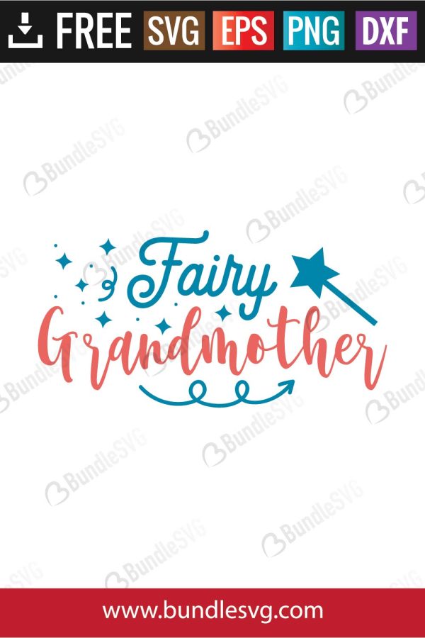 Fairy Grandmother SVG