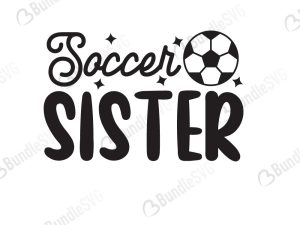 Soccer Sister Svg