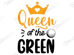 Queen of the Green Svg