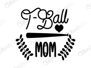 Tball Mom Svg