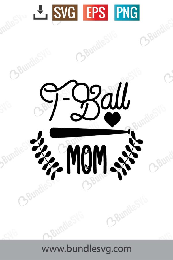 Tball Mom Svg