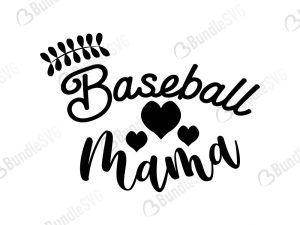 Baseball Mama Svg