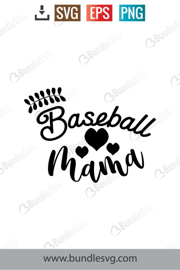 Baseball Mama Svg