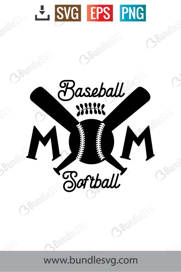 Baseball Mom Life Svg