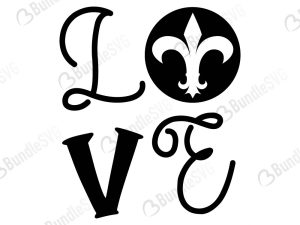 Love Mardi Gras Svg