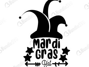 Mardi Gras Hat Svg