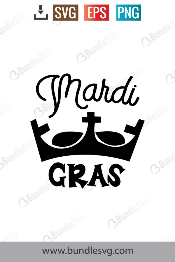 Mardi Gras Crown Svg