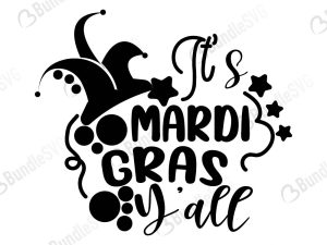 Its Mardi Gras Yall Svg