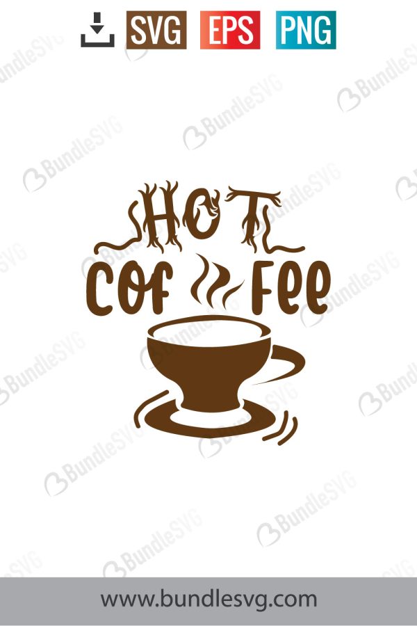 Coffee Cup And Saucer Svg