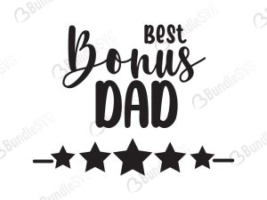 Bonus Dad Svg