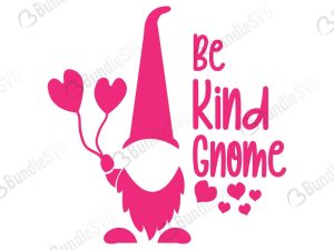 Valentine Gnome Svg