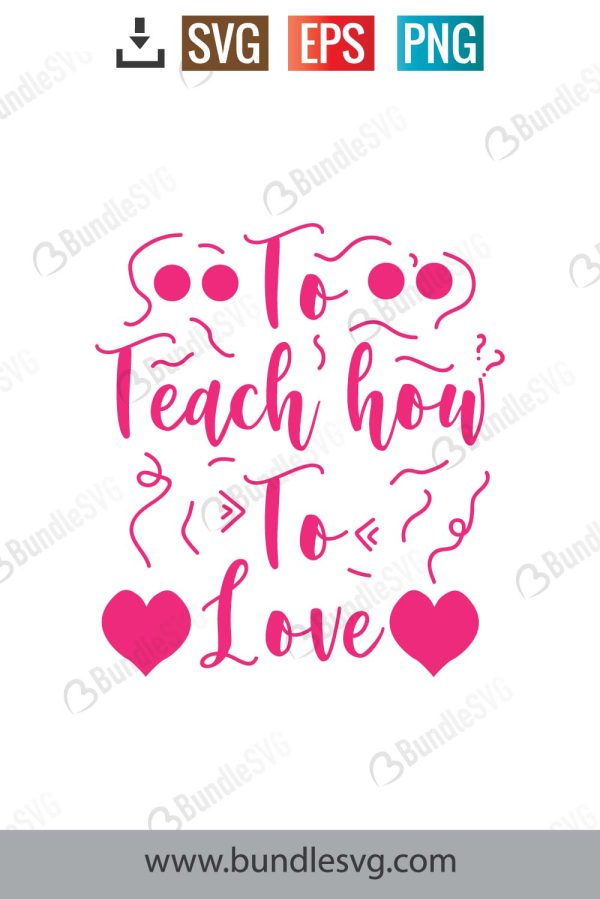 Teacher Valentine Svg