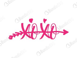 Xoxo Valentine Svg