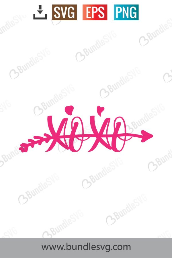 Xoxo Valentine Svg