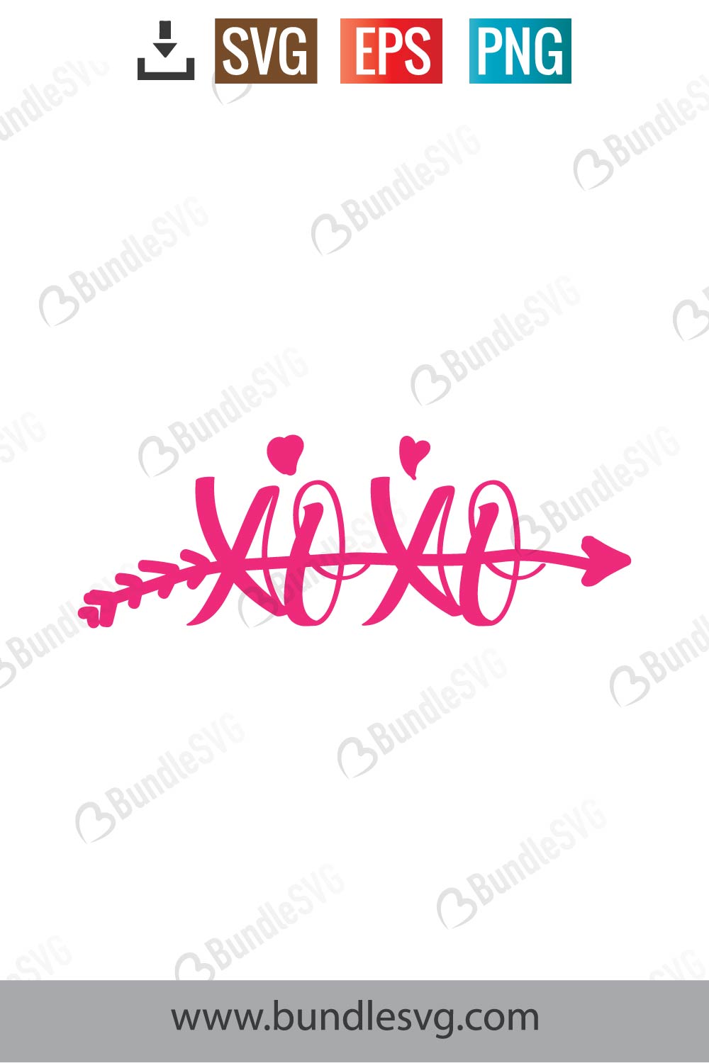 Xoxo Valentine Svg Free Download | BundleSVG.com