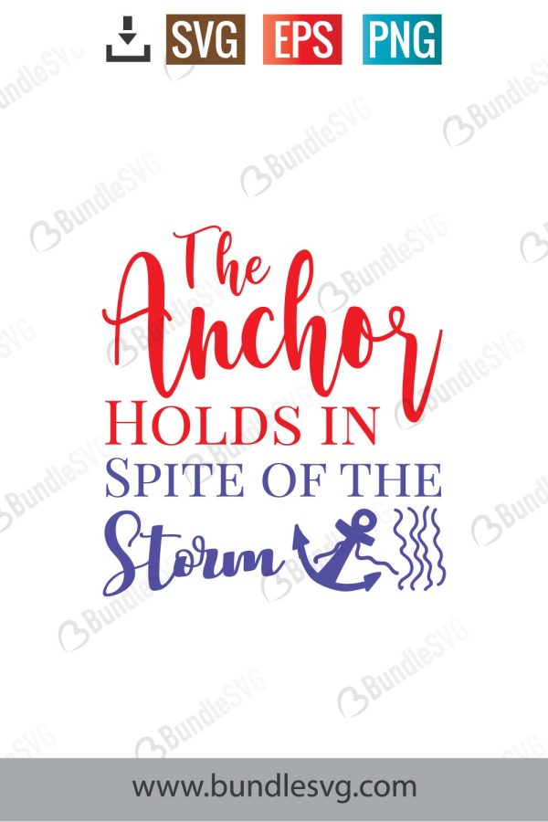 The Anchor Holds In Spite Of The Svg