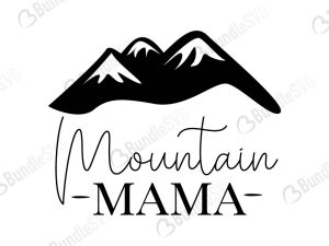 Mountain Mama Svg