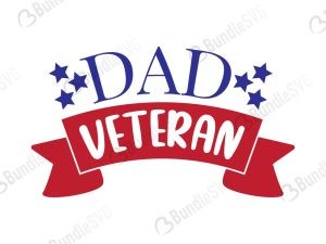 Dad Veteran Svg