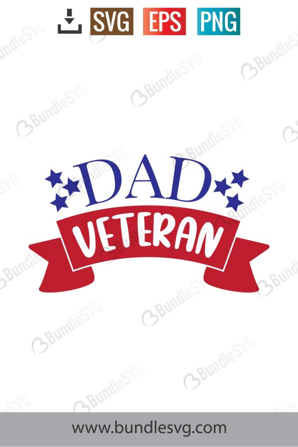 Dad Veteran Svg