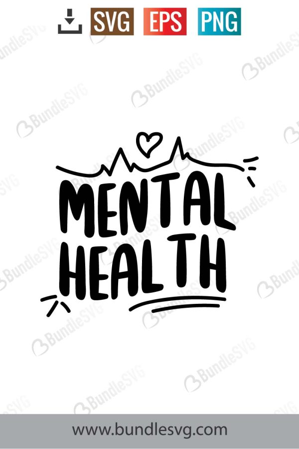 Mental Health Svg