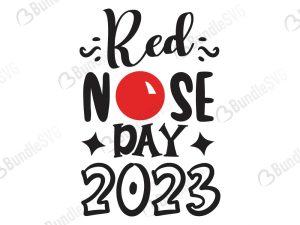 Red Nose Day 2023 Svg