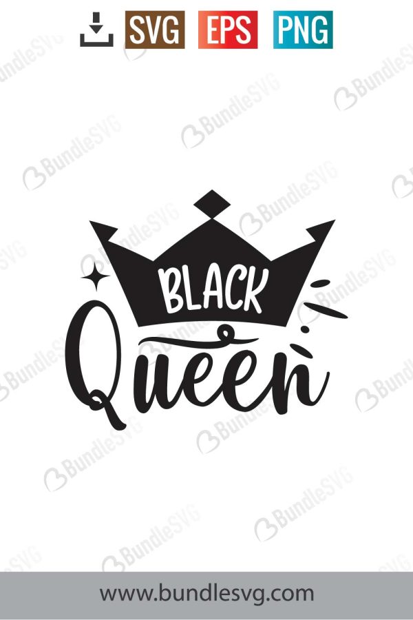 Black Queen Svg