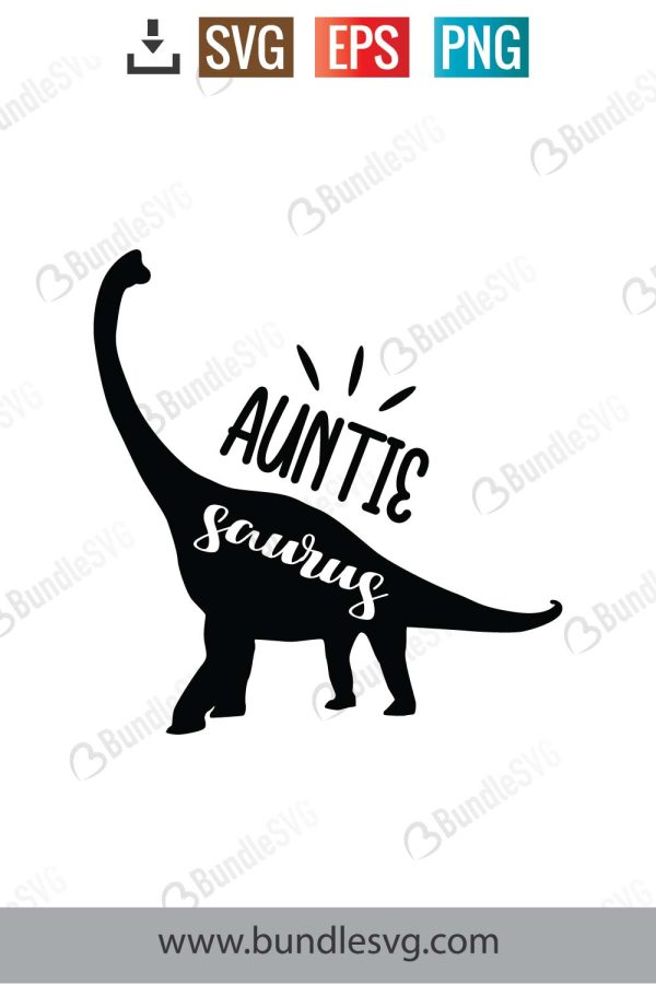 Auntie Saurus Svg