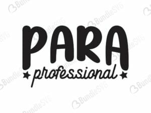 Paraprofessional Svg