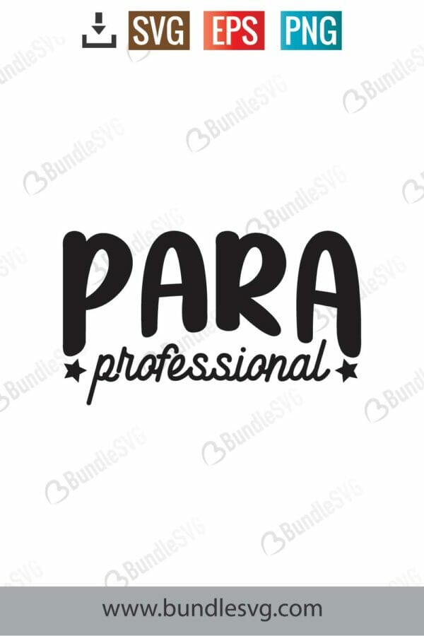 Paraprofessional Svg