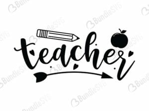 Teacher Ornament Svg