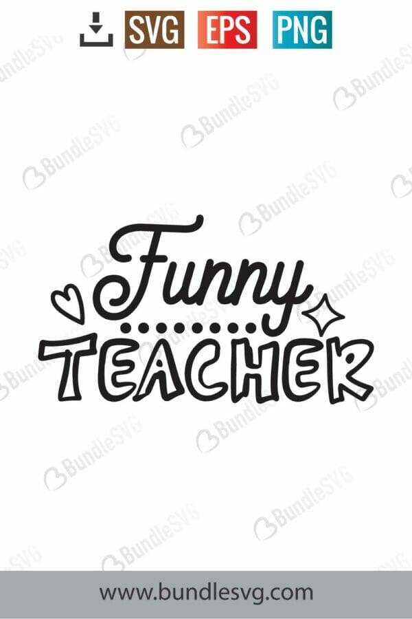 Funny Teacher Svg