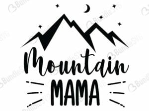 Mountain Mama Svg