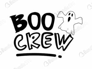 Boo Crew Svg