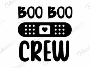 Boo Boo Crew Svg