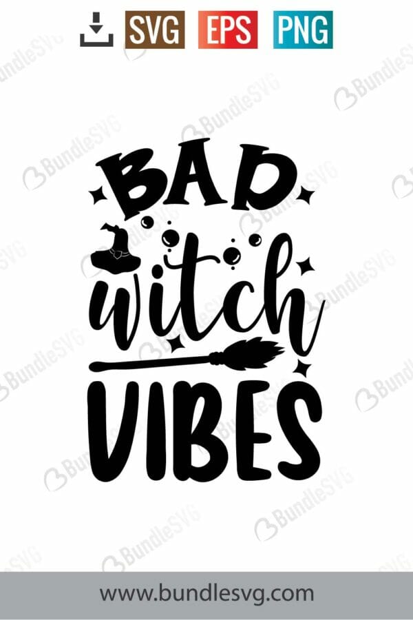 Bad Witch Vibes Svg