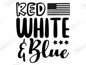 Red, White, And Blue Svg