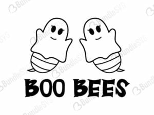 Boo Bees Svg