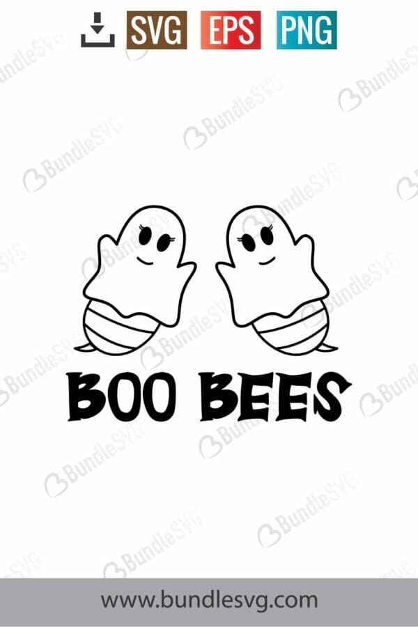 Boo Bees Svg