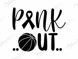 Pink Out Svg