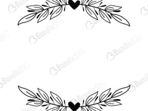 Half Wreath Svg