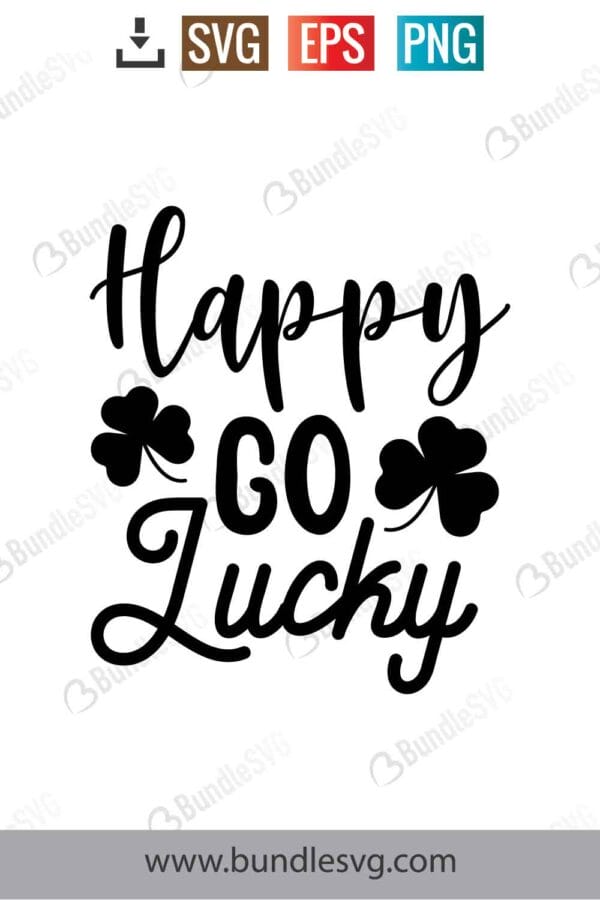 Happy Go Lucky Svg